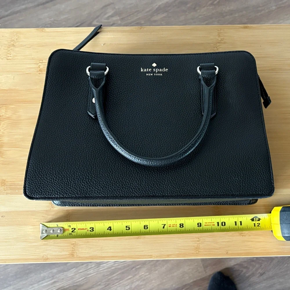Kate Spade New York Cameron Street Candace Black Leather Satchel